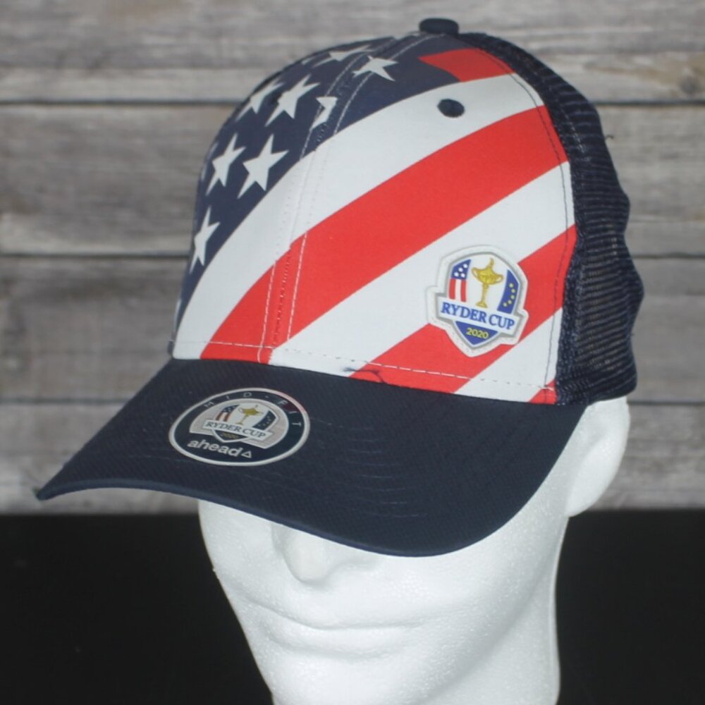 RYDER CUP 2020 Whistling Straights Stars & Stripes Tech Cap Baseball Hat America